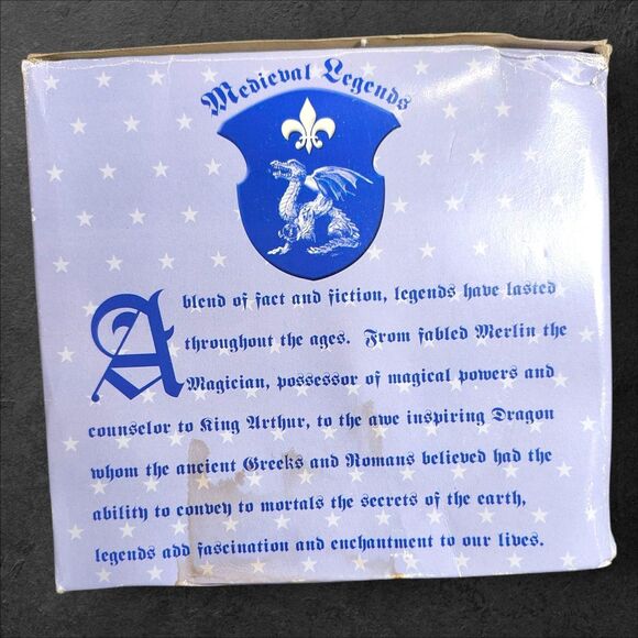 Medieval Legends Merlin Wizard Figurine w/ Crystal Ball Pond NIB Fantasy Magic - Picture 12 of 12